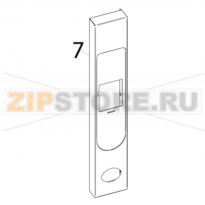 Control panel Fagor VPE-101 Control panel Fagor VPE-101Запчасть на деталировке под номером: 7Название запчасти Fagor на английском языке: Control panel VPE-101.