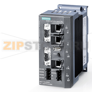 Симуляционной устройство для SIMIT - SIMULATION UNIT PB, для двух полевых шин, до 125 слейвов, включая ПО симуляции Siemens 9AE4122-2AA00 