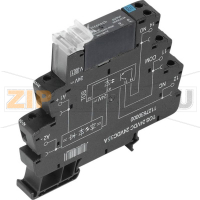 Реле твердотельное 3.5 А, 33 В/DC, 10 шт Weidmüller TOS 24VDC 24VDC3,5A