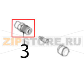 Valve body Scotsman B 7040 Valve body Scotsman B 7040Запчасть на деталировке под номером: 3