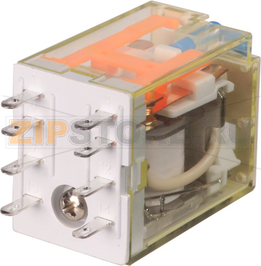 Реле миниатюрное (2CO), 12A, DC 12V Shenler RKF2CO012LT 