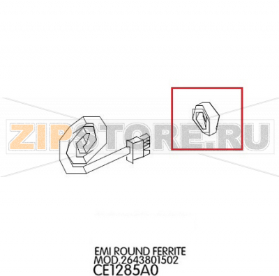 Emi round ferrite Mod.2643801502 Unox XVC 715G Emi round ferrite Mod.2643801502 Unox XVC 715GЗапчасть на деталировке под номером: 22Название запчасти на английском языке: Emi round ferrite Mod.2643801502 Unox XVC 715G