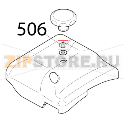 Dado es. DIN439, M6, basso Sirman Anniversario 300 Dado es. DIN439, M6, basso Sirman Anniversario 300Запчасть на деталировке под номером: 506