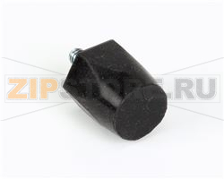 FOOT 1 SOLID RUBBER 