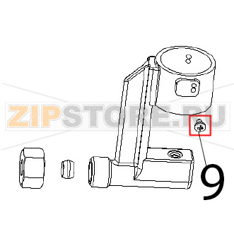 Vite TCB aut. 3.5x9.5 cross. Angelo Po 291FAGF Vite TCB aut. 3.5x9.5 cross. Angelo Po 291FAGFЗапчасть на деталировке под номером: 9
