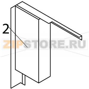 Right bent Brema VM 350 Right bent Brema VM 350Запчасть на деталировке под номером: 2Название запчасти Brema на английском языке: Right bent VM 350.