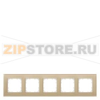 DELTA MIRO РАМКА 5-МЕСТН. СТЕКЛО ARENA Siemens 5TG1205-4