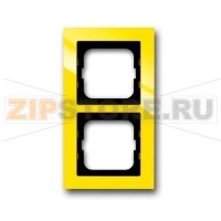 Рамка двухместная, жёлтая ABB 2CKA001754A4335
