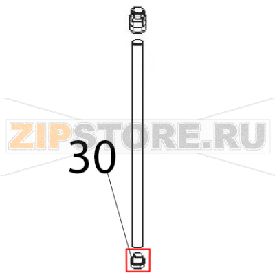 Bushing Angelo Po 0G1CP1E Bushing Angelo Po 0G1CP1EЗапчасть на деталировке под номером: 30