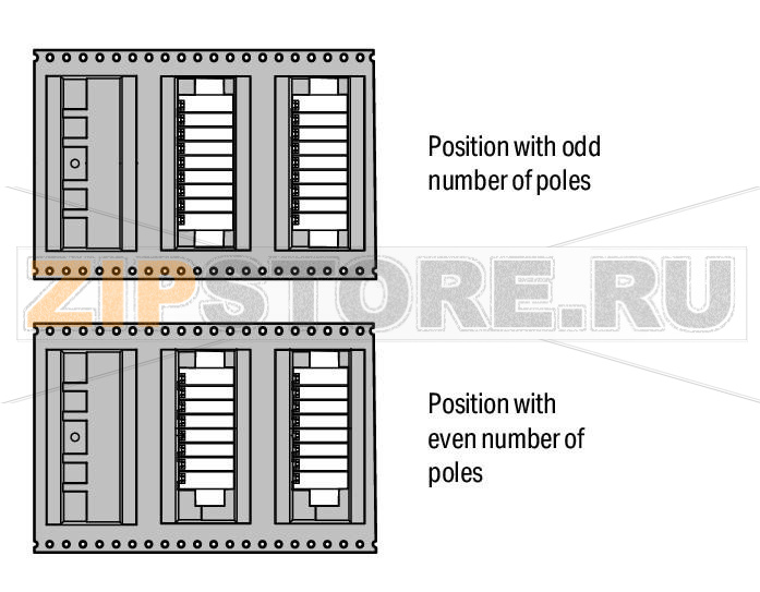 MCS MINI HD THR male header, 2-row; 0.8 x 0.8 mm solder pin; angled; 100% protected against mismating; in tape-and-reel packaging; Pin spacing 3.5 mm; 2 x 15-pole; black Wago 713-1435/117-000/997-409 Вилки для пайки оплавлением припоя для поверхностного монтажаРазделенные разъемы выводов предотвращают повреждения и обеспечивают вилкам защиту от касания в неподсоединенном состоянии100% защита от неправильного подсоединенияВозможны варианты кодировки...