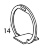 Seal end KitchenAid 5K45SSEWH