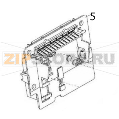 CT Cover (rear) Sato CG208TT CT Cover (rear) Sato CG208TTЗапчасть на деталировке под номером: 5Название запчасти на английском языке: CT Cover (rear) Sato CG208TT.