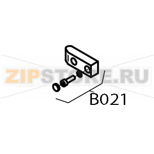 Guide strip for disappearing door P3 with fixing accessories Convotherm OES 6.10 Guide strip for disappearing door P3 with fixing accessories Convotherm OES 6.10Запчасть на деталировке под номером: B021