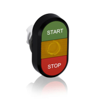 Кнопка двойная, MPD4-11Y ABB 1SFA611133R1103