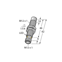 Датчик индуктивный Turck NI10U-EM12EWD-VP6X-H1141