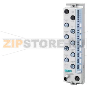 SIMATIC ET 200eco PN, CM 8x IO-Link + DI 4x 24V DC, M12-L, 8x M12, 4x port Class A + 4x port Class B, channel diagnostics, shared device with 2 controllers, prioritized startup, MRP,  I&amp;M0...3, degree of protection IP67 Siemens 6ES7148-6JG00-0BB0 