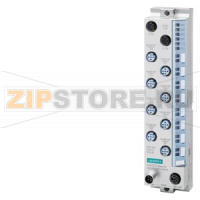SIMATIC ET 200eco PN, CM 8x IO-Link + DI 4x 24V DC, M12-L, 8x M12, 4x port Class A + 4x port Class B, channel diagnostics, shared device with 2 controllers, prioritized startup, MRP,  I&M0...3, degree of protection IP67 Siemens 6ES7148-6JG00-0BB0
