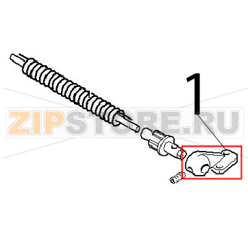 Supporto cerniera DX Angelo Po 1G1BR1E Supporto cerniera DX Angelo Po 1G1BR1EЗапчасть на деталировке под номером: 1