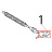 Supporto cerniera DX Angelo Po 1G1BR1E