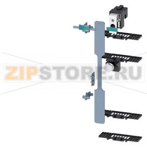 Установ.компл, для созд. 4-пол. 3NP1 для утан.на 60mm систему шин 8US, для ТР NH2 и NH3 сплоаскими и рамочными клеммами Siemens 3NP1954-1ED00 