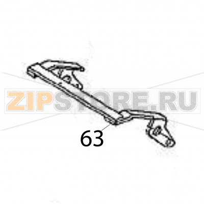 Disp PLT support assy Sato HR224 TT Disp PLT support assy Sato HR224 TTЗапчасть на деталировке под номером: 63Название запчасти на английском языке: Disp PLT support assy Sato HR224 TT.