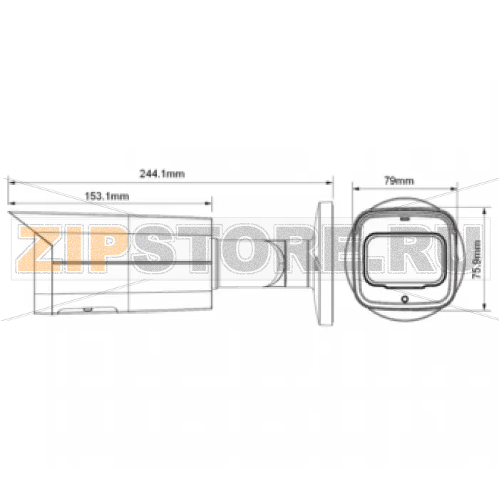 IP-камера Dahua DH-IPC-HFW2531TP-ZAS 