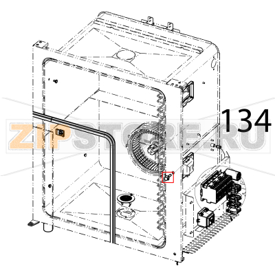 Closing pin 6303-020022 Tecnoinox EFB10DS Closing pin 6303-020022 Tecnoinox EFB10DSЗапчасть на деталировке под номером: 134