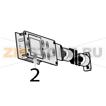 Keyboard Zumex Versatile Pro Keyboard Zumex Versatile ProЗапчасть на деталировке под номером: 2