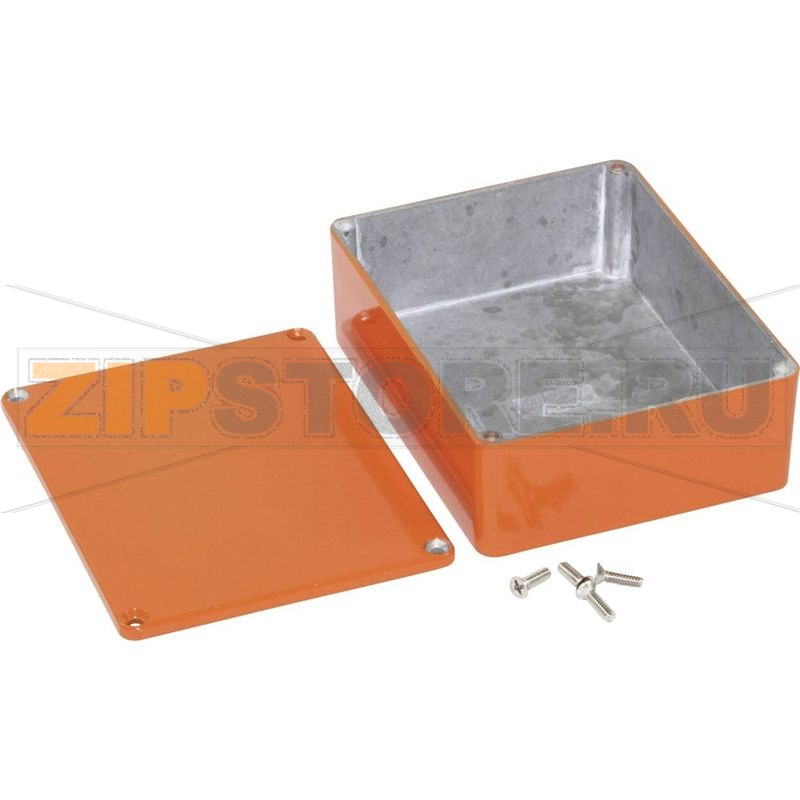 Корпус 120x94x42 мм, материал: алюминий, оранжевый, 1 шт Hammond 1590BBSOR 