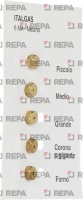 NAT. GAS INJECTORS 6MA ITALGAS KIT 5 PCS