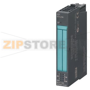 SIMATIC DP, ЭЛЕКТРОННЫЙ МОДУЛЬ ДЛЯ ET 200S, 4SI IO-LINK, 4 ИНТЕРФЕЙСА ТОЧКА-К-ТОЧКЕ, ШИРИНА 15MM, IO-LINK МАСТЕР Siemens 6ES7138-4GA50-0AB0 