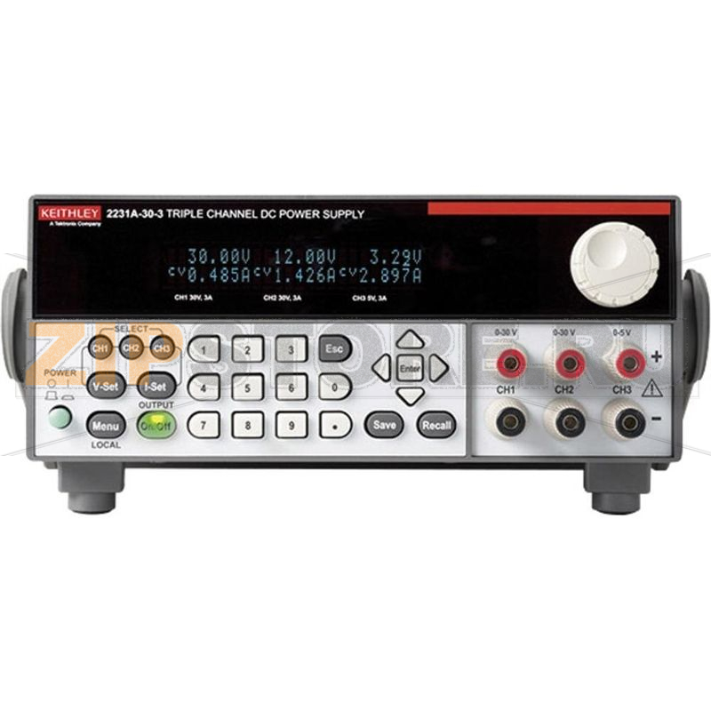 Блок питания лабораторный, регулируемый, 0-30 В, 0-3 А, 195 Вт Keithley 2231A-30-3 