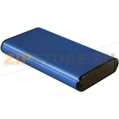 Корпус 120x71.7x19 мм, материал: алюминий, синий, 1 шт Hammond 1455B1202BU 