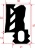 Profile seal for cabinet door 10018040