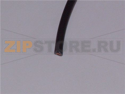 Wire 2,5 mm²   black (meter ware) 