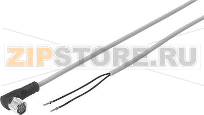 Кабель соединительный 5 м Festo NEBV-M8W4L-E-5-LE2 
