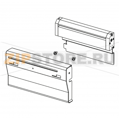 Отрезчик роторный (6 дюймов) Godex EZ-6200 plus Резак (нож, автоотрезчик) роторный (6 дюймов) для принтера Godex EZ-6200 plusНазвание запчасти Godex на английском языке: Rotary cutter module 6'' EZ-6200 plus.