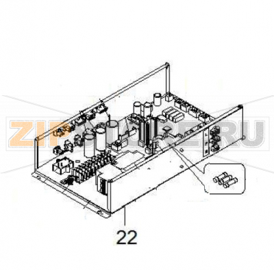 Panel board Sagi TF101S Panel board Sagi TF101SЗапчасть на деталировке под номером: 22Название запчасти на английском языке: Panel board Sagi TF101S