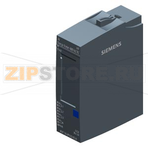SIMATIC ET 200SP, модуль аналогового ввода - электрический счётчик ~480 В, AI Energy Meter 480V AC/RT HF, с улучшенными функциями, для катушек Роговского, трансформаторов тока/напряжения 333 мВ, с функциями анализа сети, для установки на базовый блок типа 