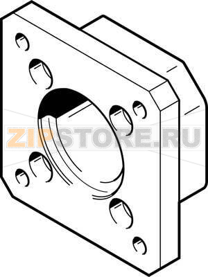 Фланец электродвигателя Festo EAMF-A-28B-42A 