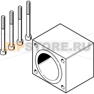 Корпус муфты Festo EAMK-A-S95-95A/B-G2 