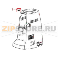 Motor rotation label Mazzer Robur