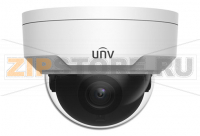 Uniview IPC328LR3-DVSPF28-F Видеокамера IP Купольная антивандальная: фикс. объектив 2.8мм, 8MP, Smart IR 30m, WDR 120dB, Ultra 265/H.265/H.264/MJPEG, Smart функции, IP67, IK10