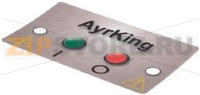 MYLAR CONTROL BOARD STICKER FO