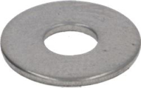 ROSETTA PIANA FASCIA LARGA INOX 4X12
