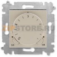 Терморегулятор с поворотной ручкой, кофе макиато/белый ABB 2CHH920003A6018