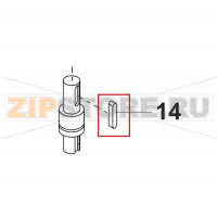 Key A5x5x25  Bear Varimixer AR40 VL-1S                                                             