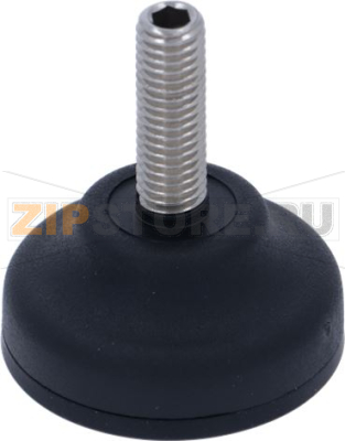 ADJUSTABLE FOOT RUBBER ø 25 mm 