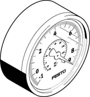 Вакуумметр Festo VAM-63-V1/9-R1/4-EN
