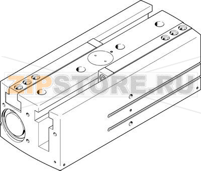 Микрозахват параллельный Festo HGPL-63-150-A-B 